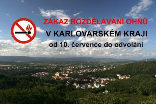 Foto: Region: V Karlovarském kraji je vyhlášena doba zvýšeného nebezpečí požáru