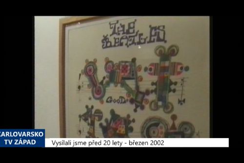 Foto: 2002 – Cheb: Retrospektiva v GVU představí Zdeňka Seydla (TV Západ)