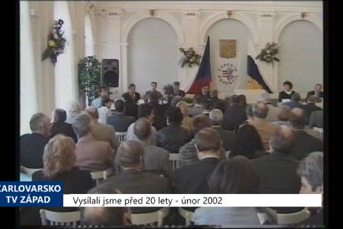 Foto: 2002 – Mariánské Lázně: Výroční konference Euregia Egrensis (TV Západ)