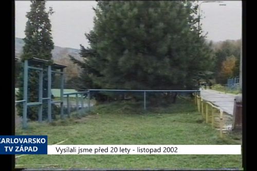 Foto: 2002 – Sokolov: Česko-německý mládežnický kemp bude na Baníku (TV Západ)