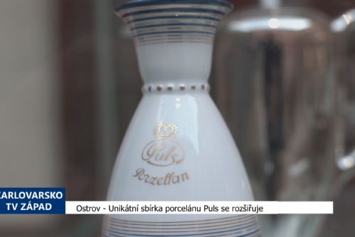 Foto: Ostrov: Unikátní sbírka porcelánu Puls se rozšiřuje (TV Ostrov)