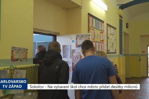 Foto: Sokolov: Na vybavení škol chce město přidat desítky milionů (TV Západ)