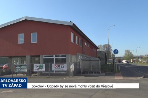 obrázek:Sokolov: Odpady by se nově mohly vozit do Vřesové (TV Západ)