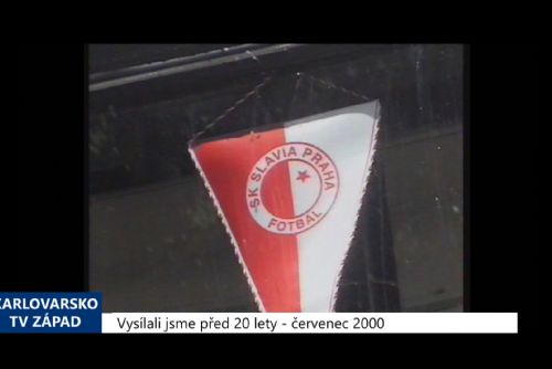 Foto: 2000 – Františkovy Lázně: Na soustředění dorazila Slávie (TV Západ)