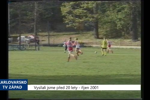 Foto: 2001 – Cheb: Domácí fotbalistky porazily FK Vroutek 3:1 (TV Západ)