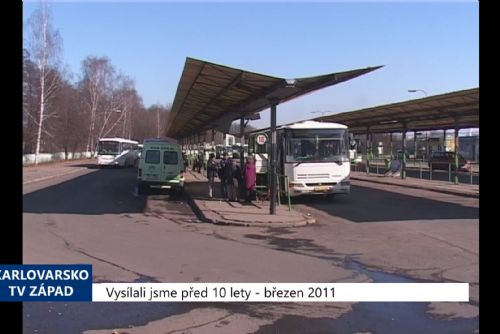 Foto: 2011 – Sokolov: Spuštění dopravního terminálu se opozdí (4317) (TV Západ)