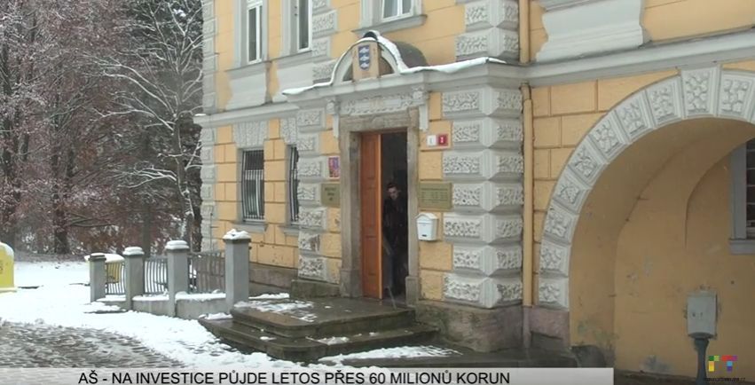 Aš: Na investice půjde letos přes 60 milionů (TV Západ)