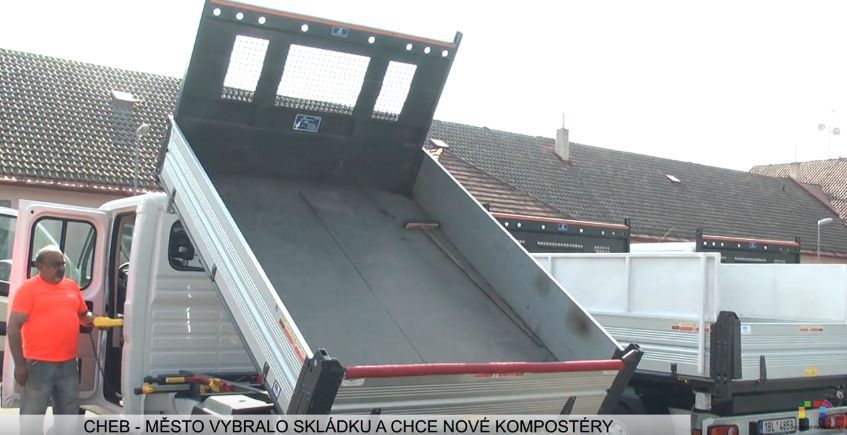 Cheb: Město vybralo skládku a chce nové kompostéry (TV Západ)