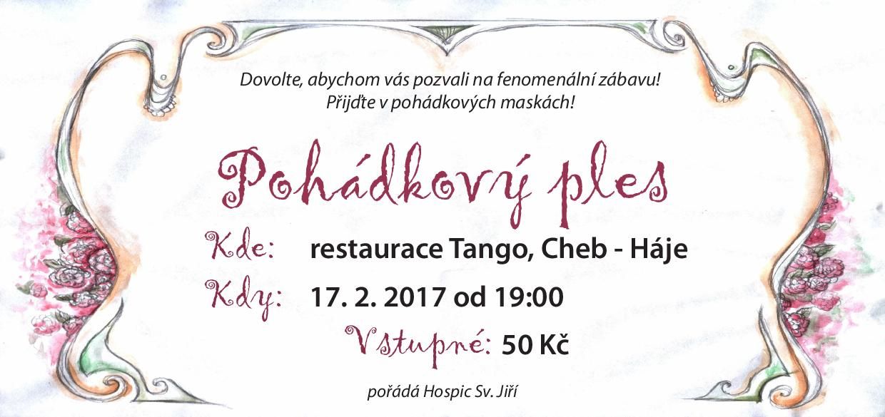 obrázek: Cheb: Ples Hospice Sv. Jiří již tento pátek