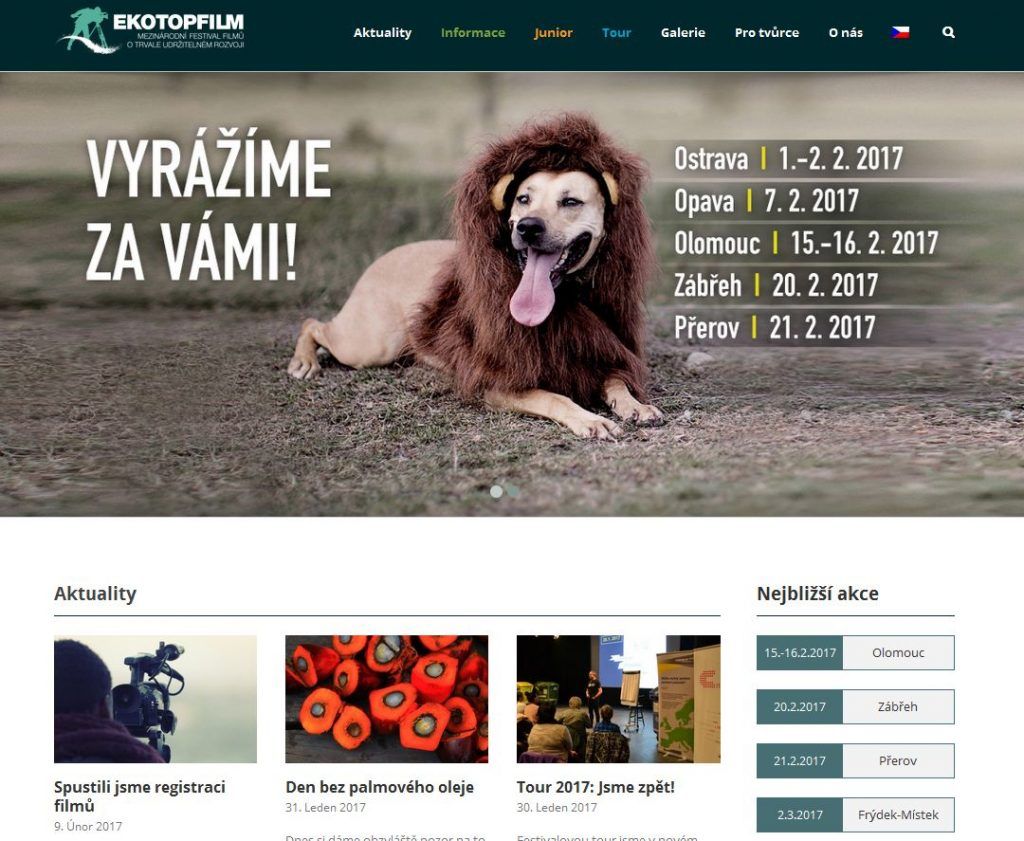 obrázek: Karlovy Vary: Do města poprvé zavítá Festival filmů o zachování planety