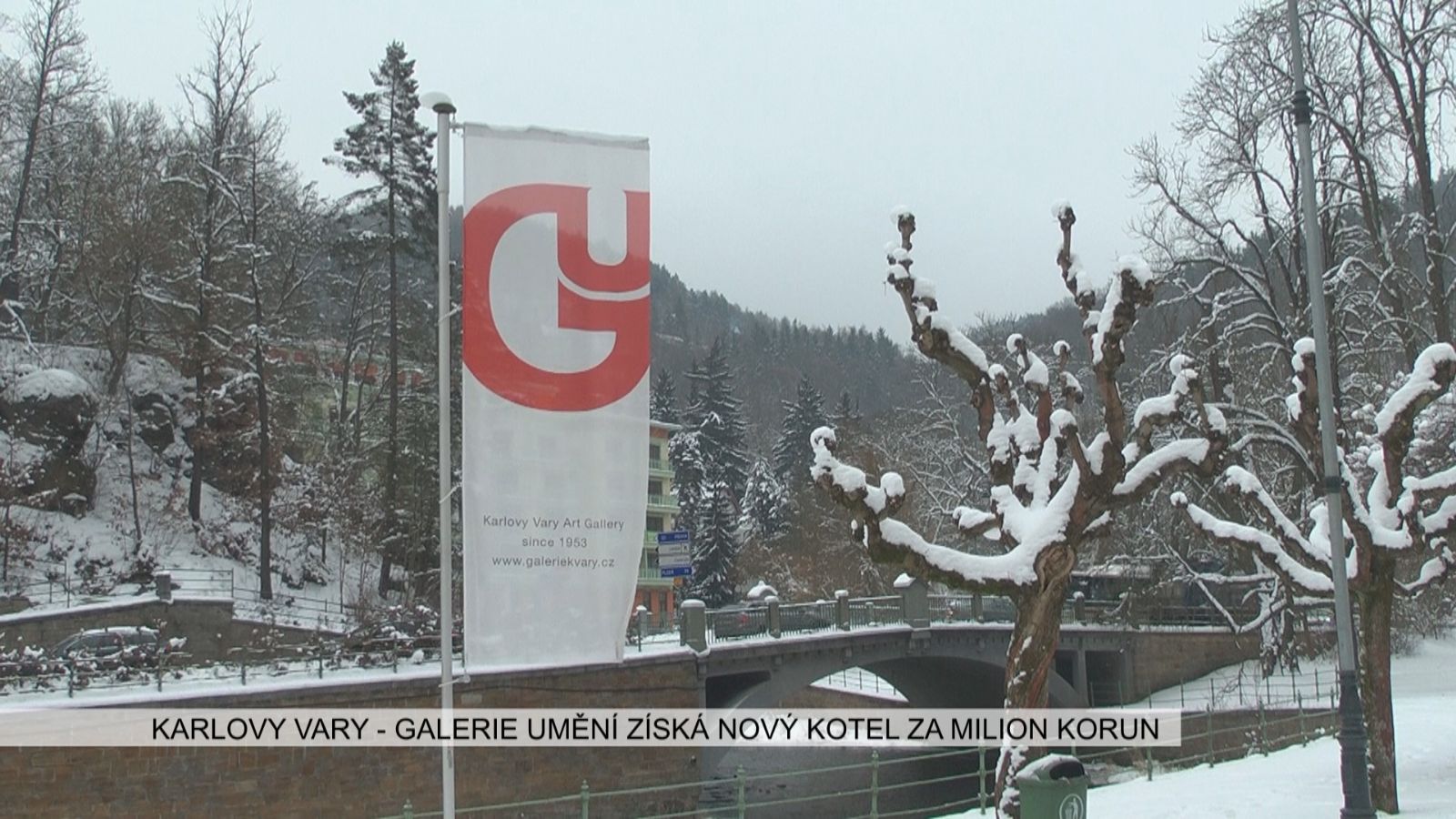 obrázek: Karlovy Vary: Galerie umění získá nový kotel za milion korun (TV Západ)