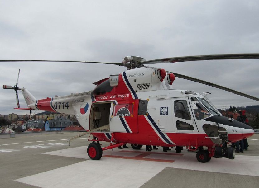 obrázek: Karlovy Vary: Heliport nemocnice už může využít i armáda