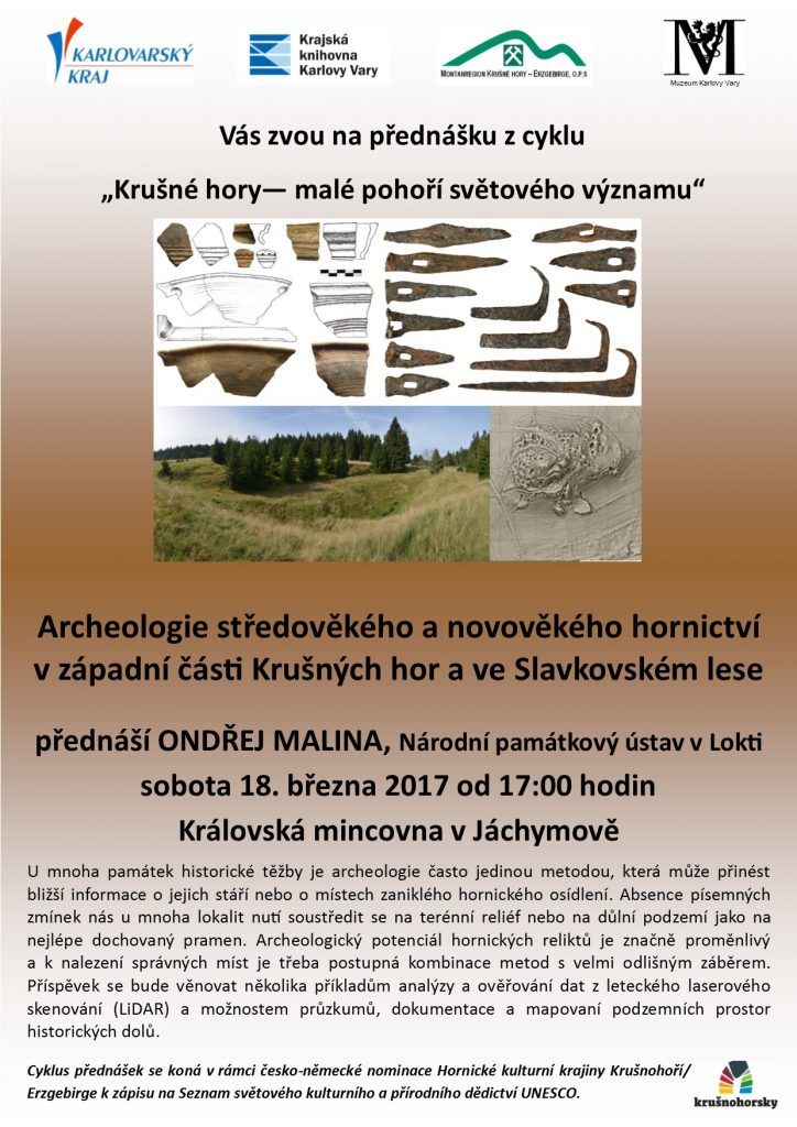 obrázek: Karlovy Vary: Muzeum zve na přednášku o archeologii hornictví