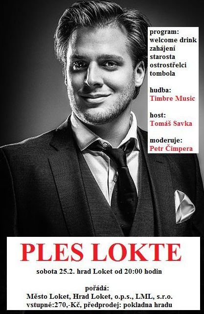 obrázek: Loket: Od středy budou v prodeji vstupenky na Reprezentační ples