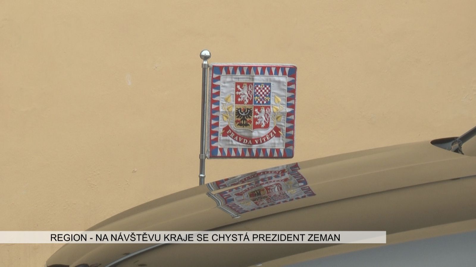 obrázek: Region: Na návštěvu kraje se chystá prezident Miloš Zeman (TV Západ)