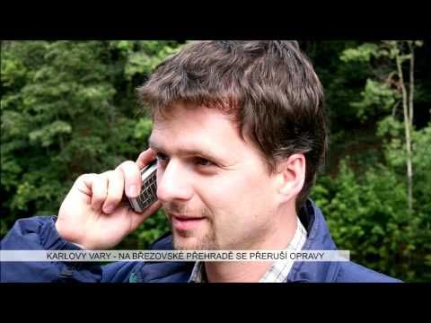 Karlovy Vary: Na březovské přehradě se na zimu přeruší opravy (TV Západ)