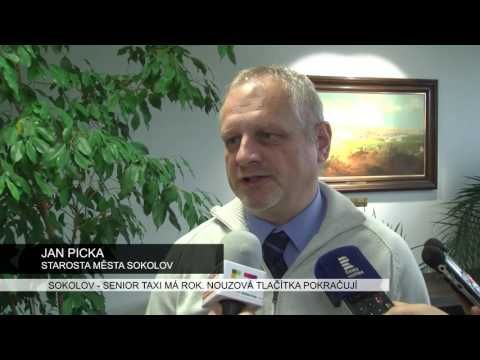 Sokolov: Senioři rok využívají taxi a mají zájem i o nouzová tlačítka (TV Západ)
