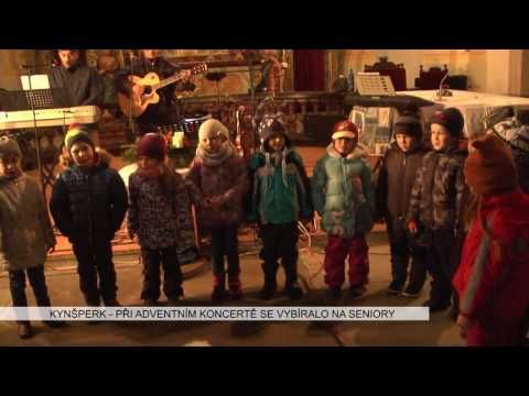Kynšperk: Při adventním koncertě v kostele se vybíralo na seniory (TV Západ)
