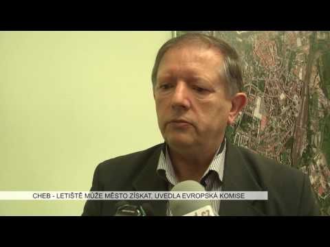 Cheb: Letiště může město získat, uvedla evropská komise (TV Západ)