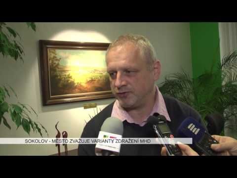 Sokolov: Město zvažuje varianty zdražení MHD (TV Západ)