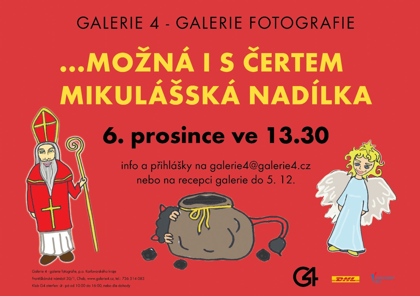 Mikulášská nadílka v Galerii 4 – možná i s čertem!
