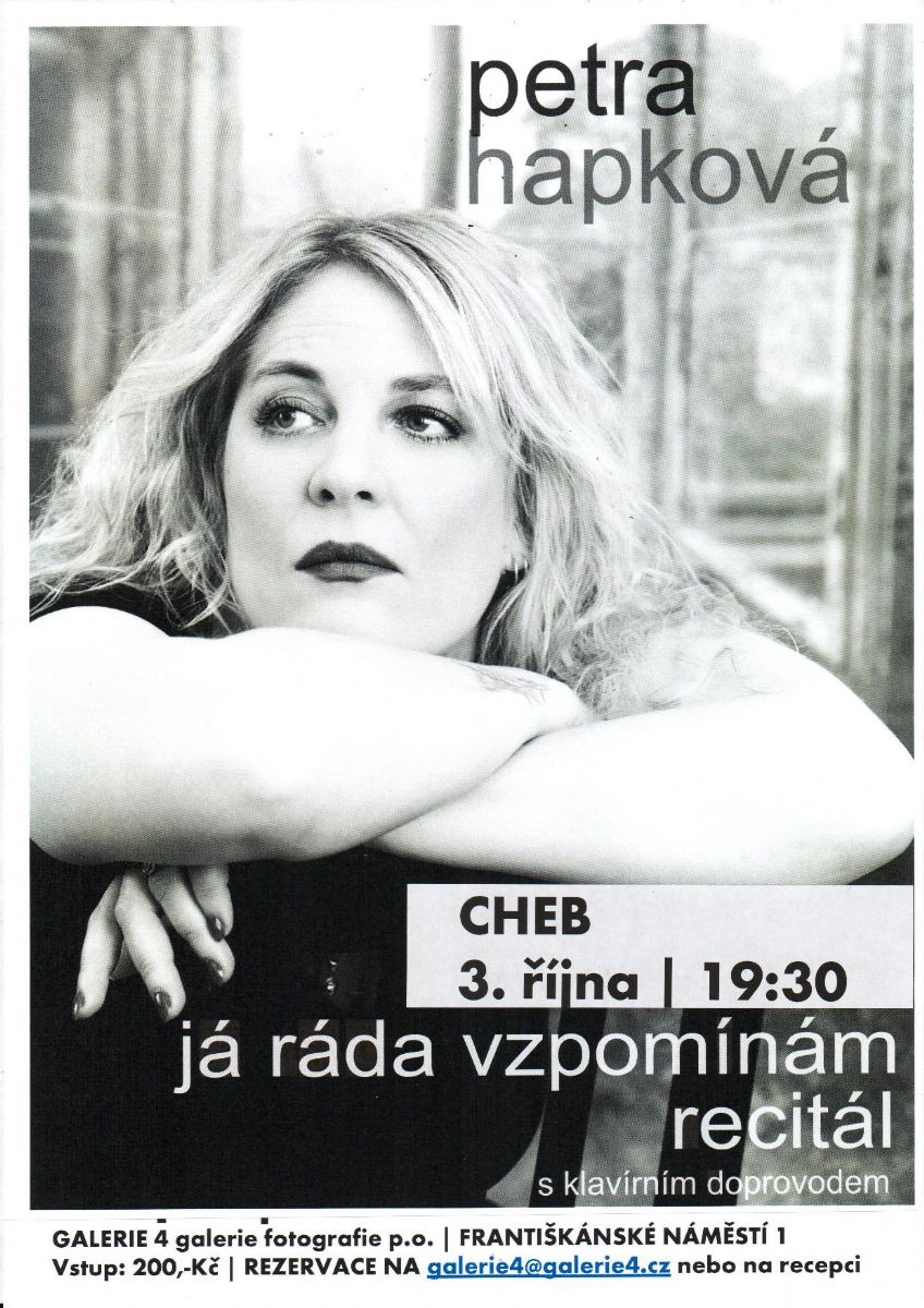Petra Hapková | Já ráda vzpomínám