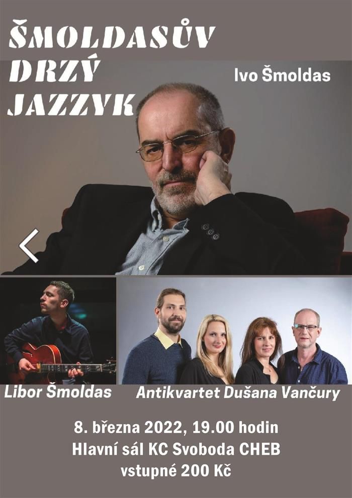 obrázek: Cheb: Ivo Šmoldas v KC Svoboda