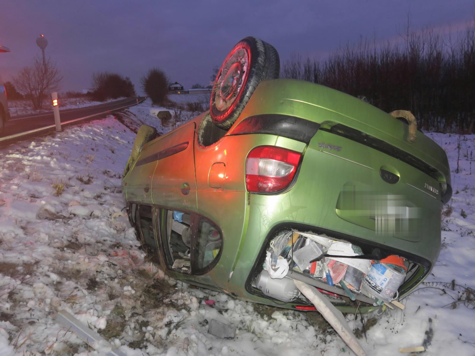 Chebsko: Pod vlivem alkoholu způsobil nehodu