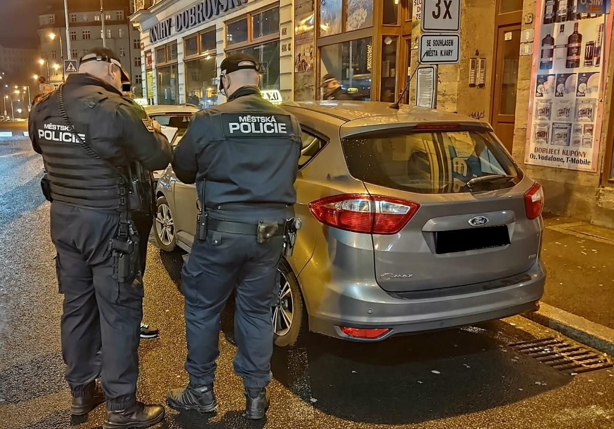 Karlovy Vary: Taxi tým vyjel opět na kontrolu