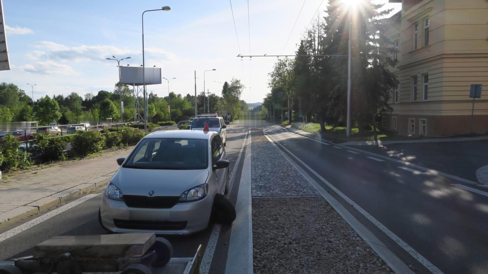 obrázek: Mariánské Lázně: Pod vlivem alkoholu naboural