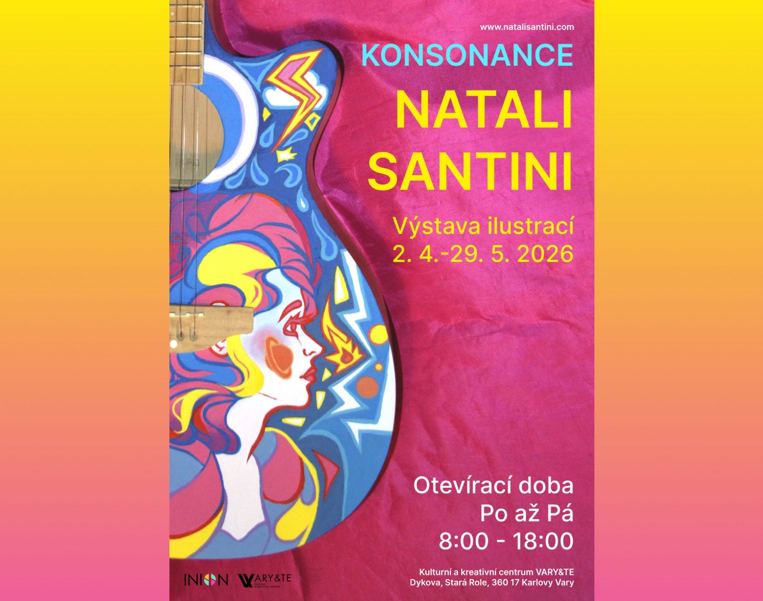 Konsonance: Švédská umělkyně Natali Santini vystavuje ve Vary&Te