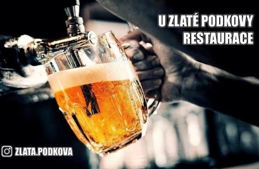 Restaurace U Zlaté Podkovy v Nebanicích vás zve 30. října na velké pivo za cenu malého aneb Dopíjení sudů je tady!