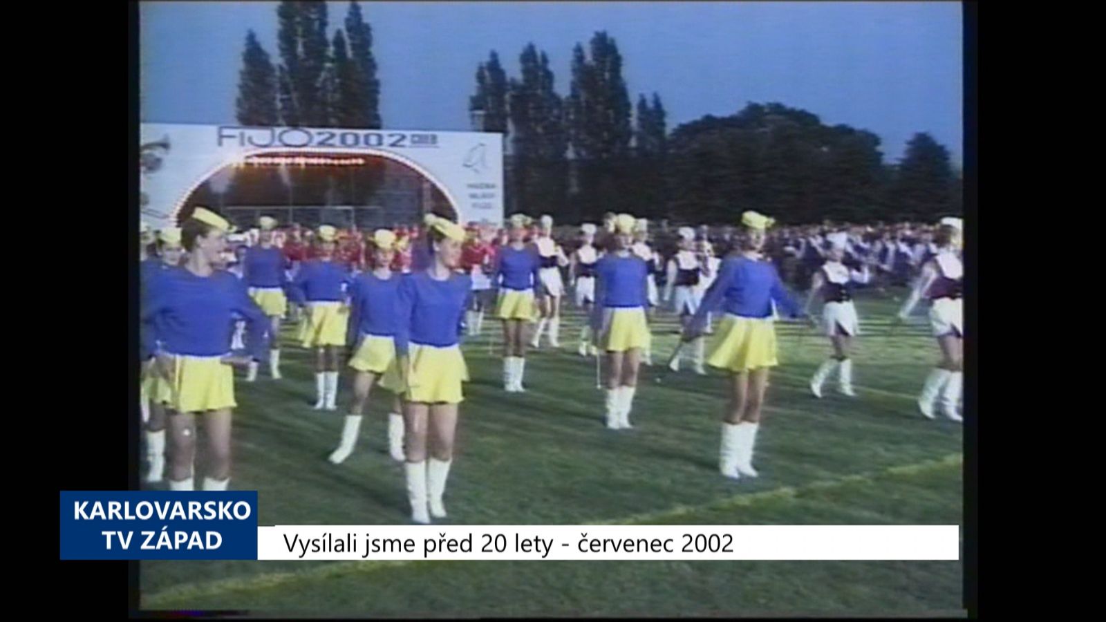 2002 – Cheb: Na 15. ročník festivalu FIJO dorazilo 1200 účastníků (TV Západ)