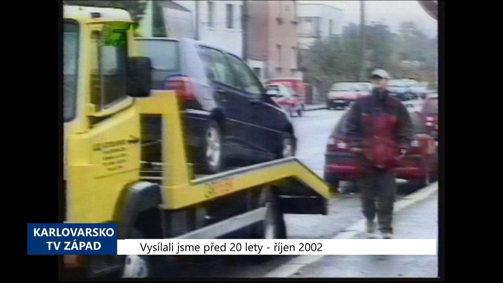 2002 – Cheb: Od nového roku budou strážníci nařizovat odtahy aut (TV Západ)
