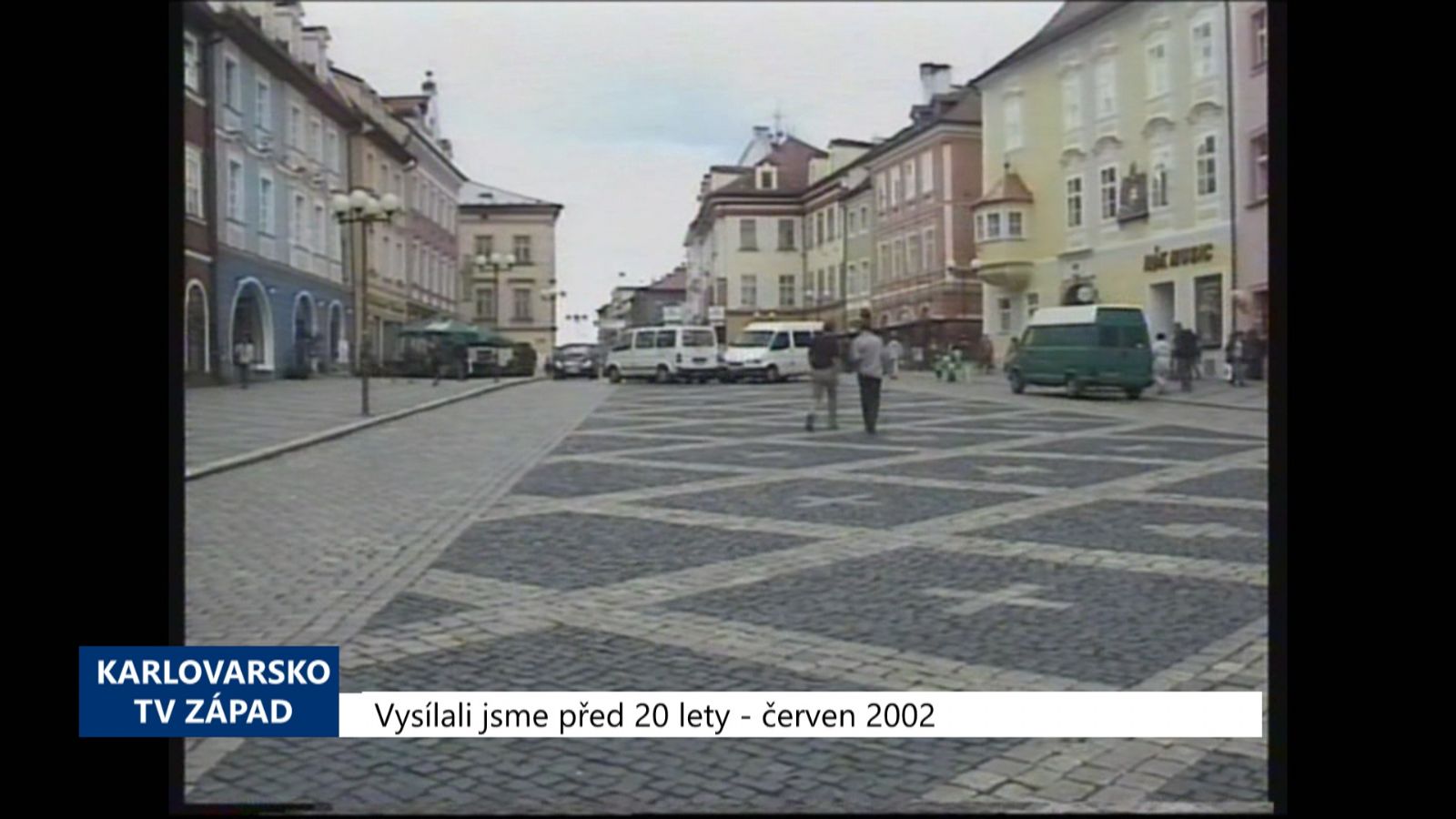 2002 – Cheb: Sobotní trhy v horní části náměstí mají pokračovat (TV Západ)
