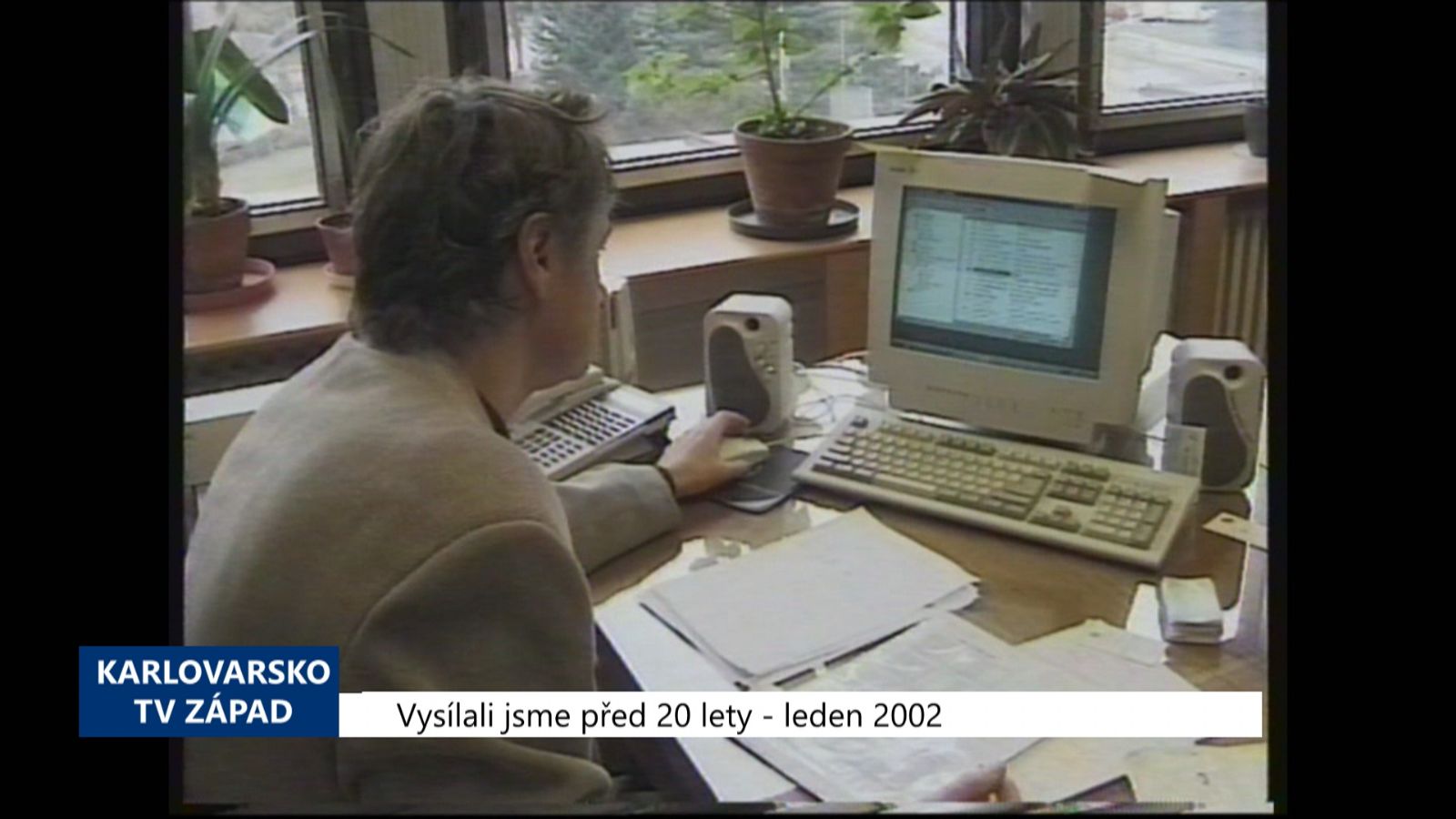 2002 - Sokolov: Investice do IT dosáhly 30 milionů (TV Západ)