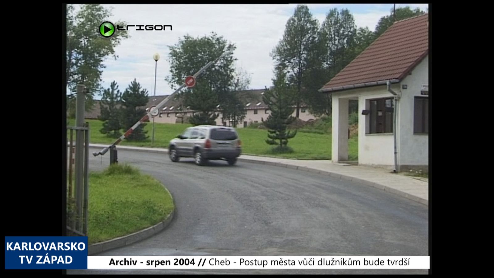 2004 – Cheb: Postup města vůči dlužníkům bude tvrdší (TV Západ)