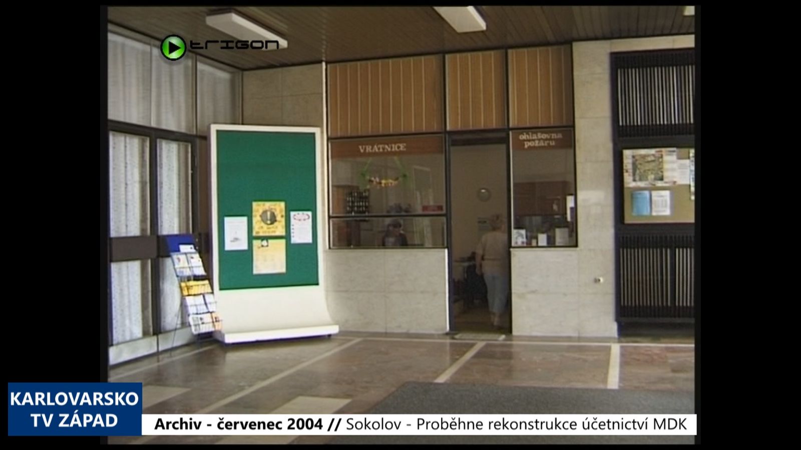 2004 – Sokolov: Proběhne rekonstrukce účetnictví MDK (TV Západ)