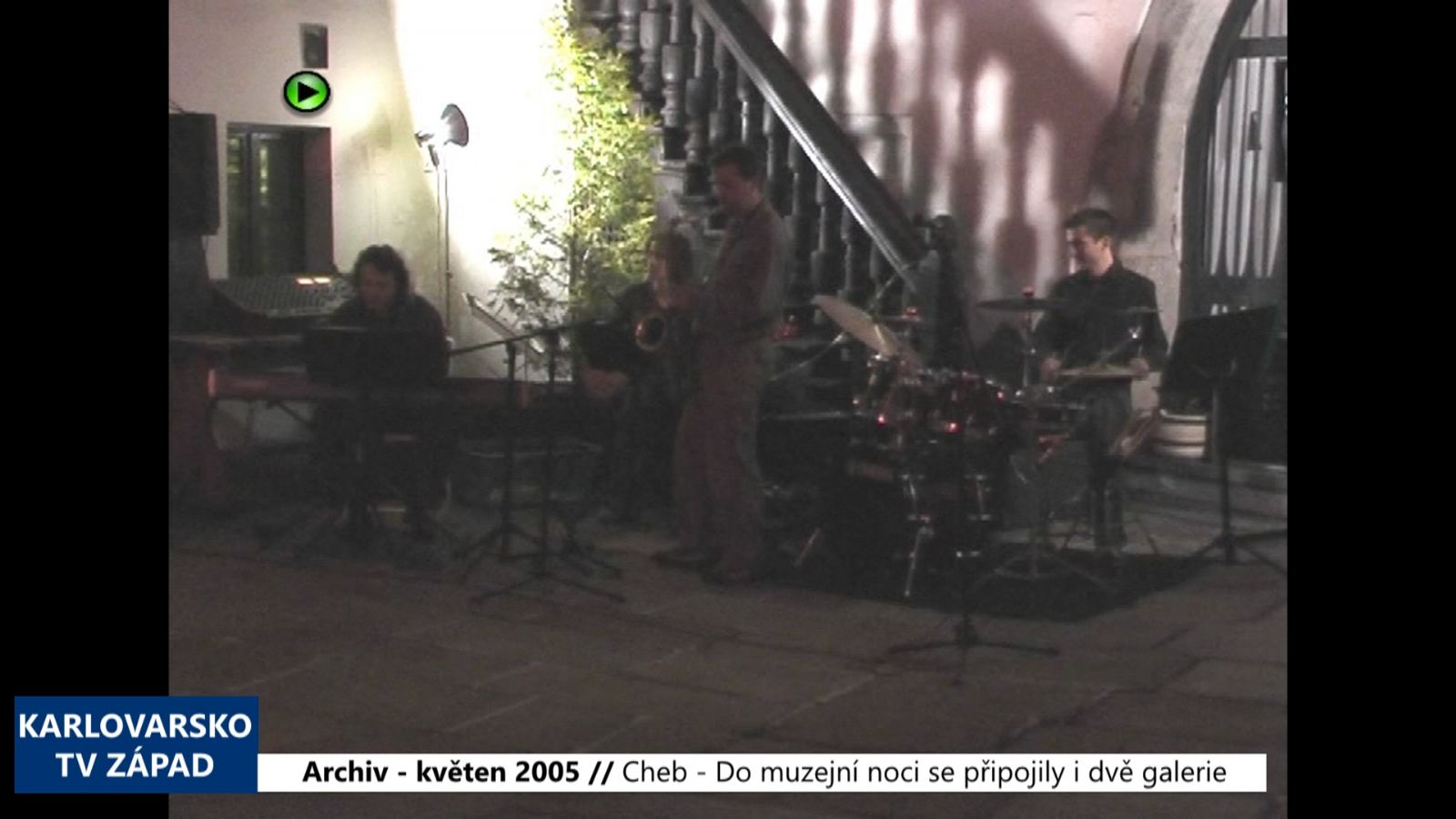 2005 – Cheb: Do muzejní noci se připojily i dvě galerie (TV Západ)