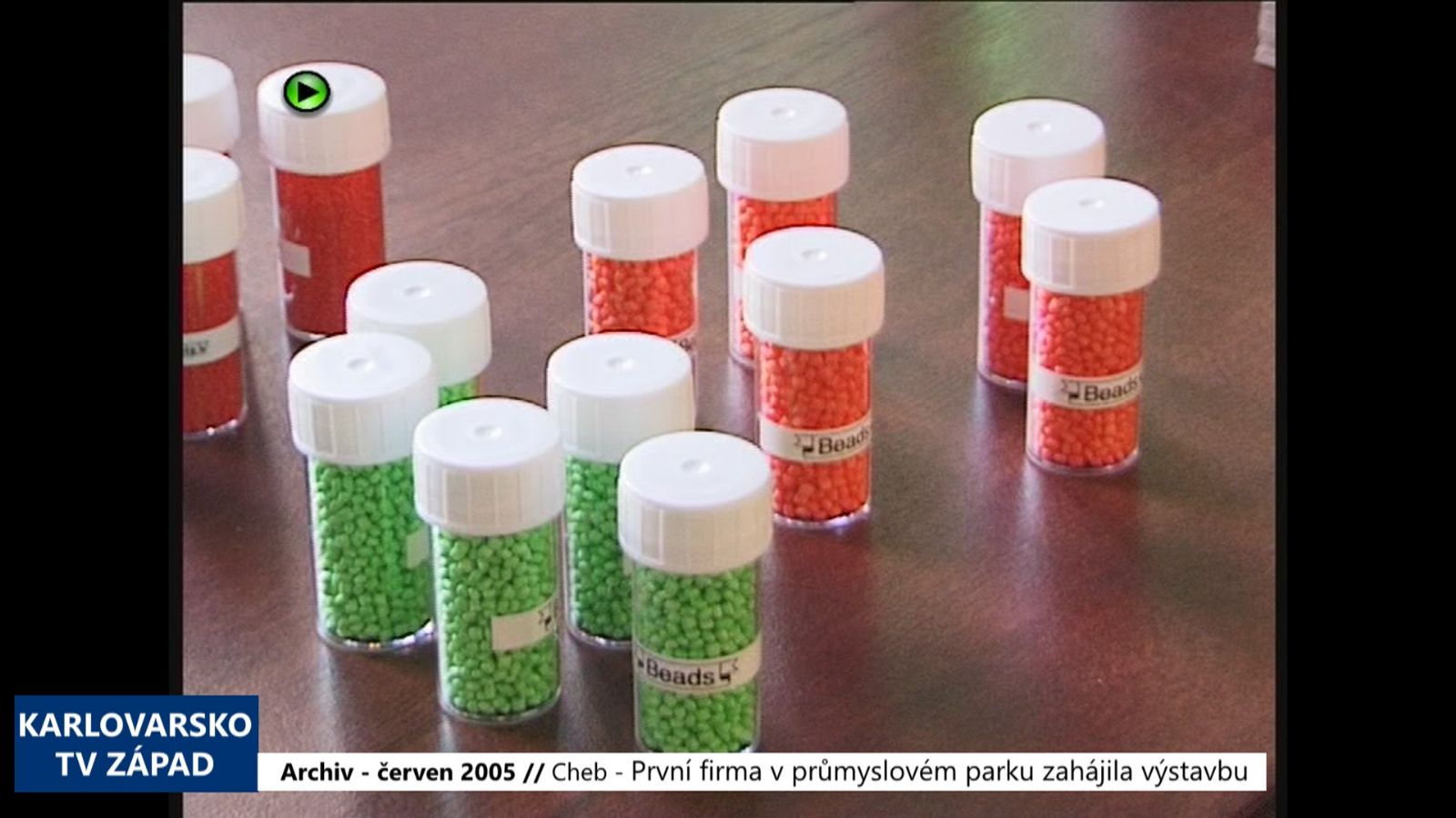 2005 – Cheb: První firma v průmyslovém parku zahájila výstavbu (TV Západ)