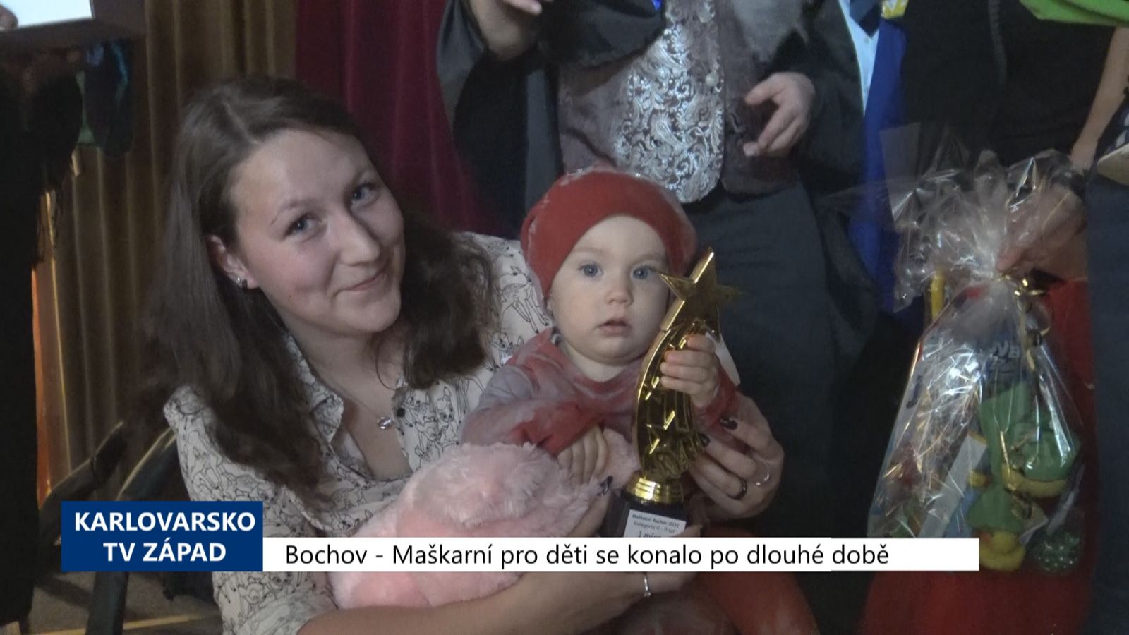Bochov: Maškarní pro děti se konalo po dlouhé pauze (TV Západ)