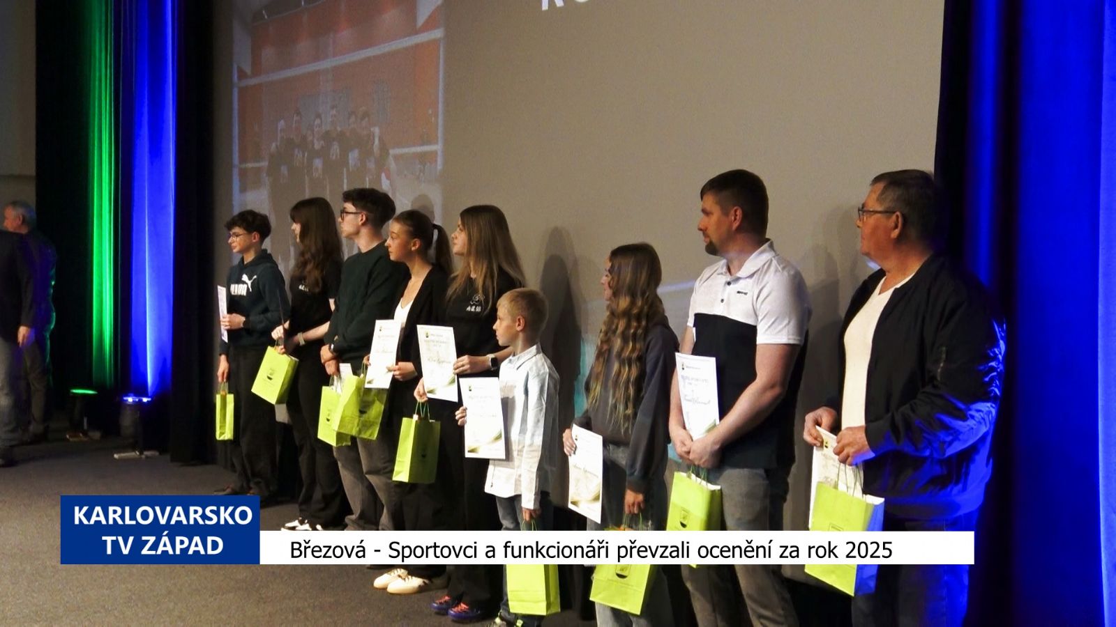 Březová: Sportovci a funkcionáři převzali ocenění za rok 2025 (TV Západ)