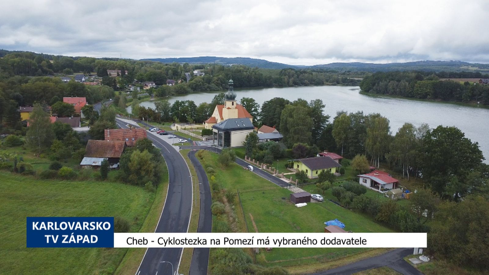 Cheb: Cyklostezka na Pomezí má vybraného dodavatele (TV Západ)
