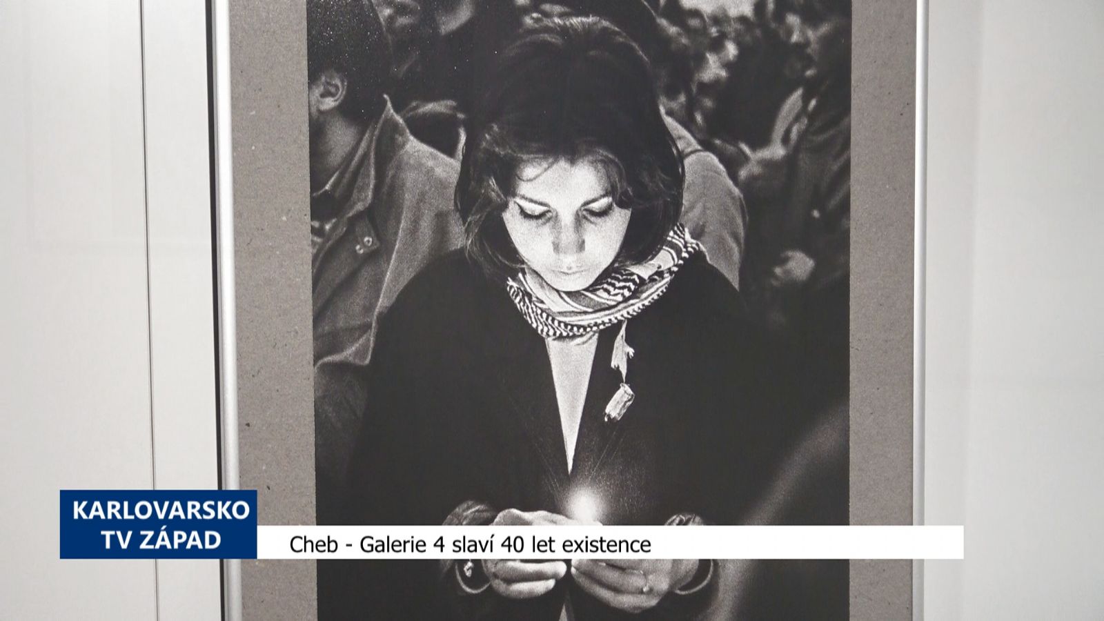 Cheb: Galerie 4 slaví 40 let existence (TV Západ)
