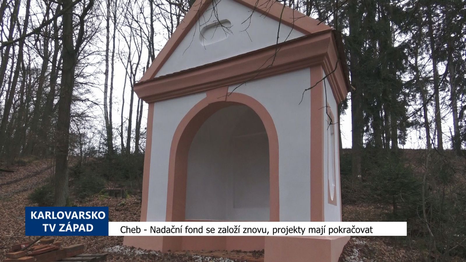 Cheb: Nadační fond se založí znovu, projekty mají pokračovat (TV Západ)