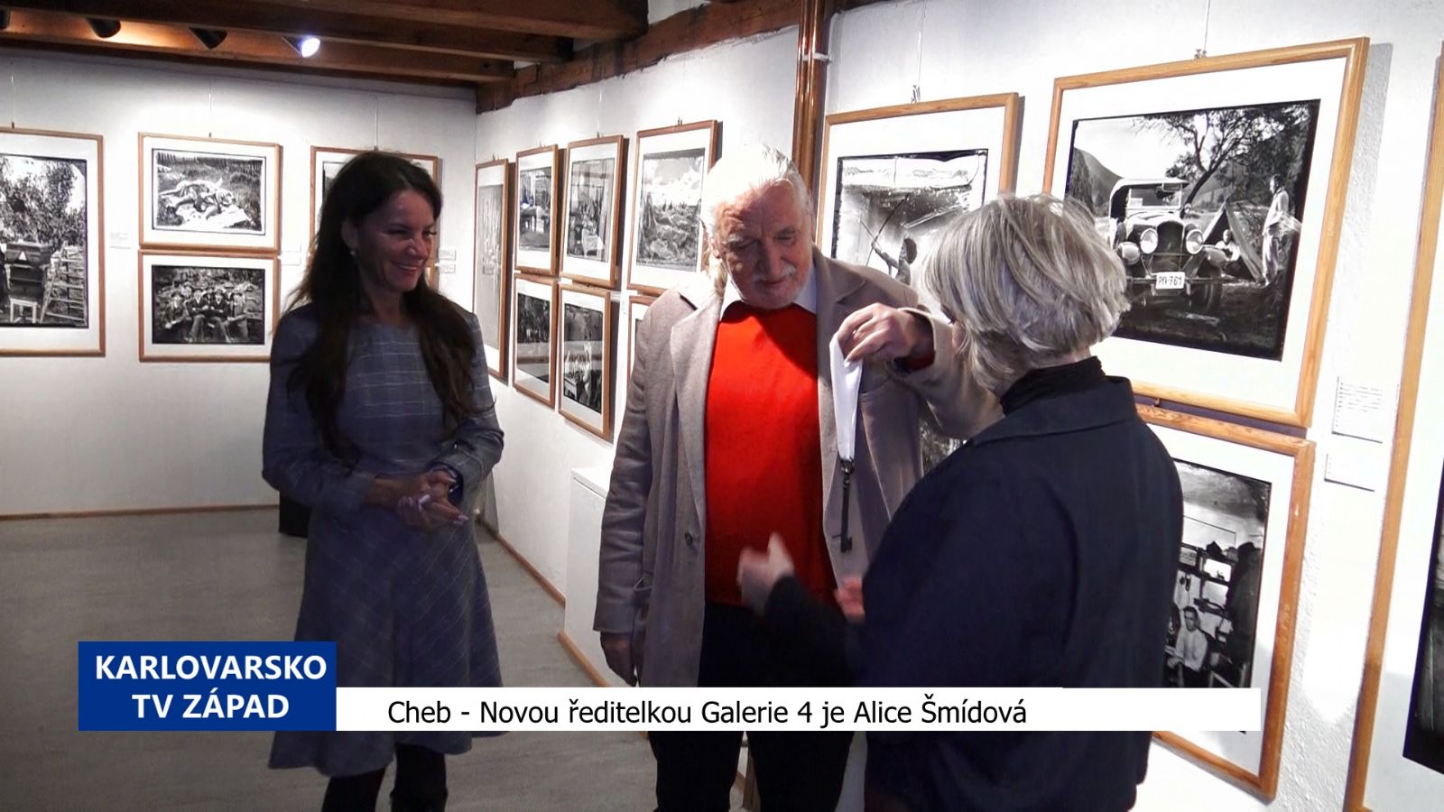 Cheb: Novou ředitelkou Galerie 4 je Alice Šmídová (TV Západ)