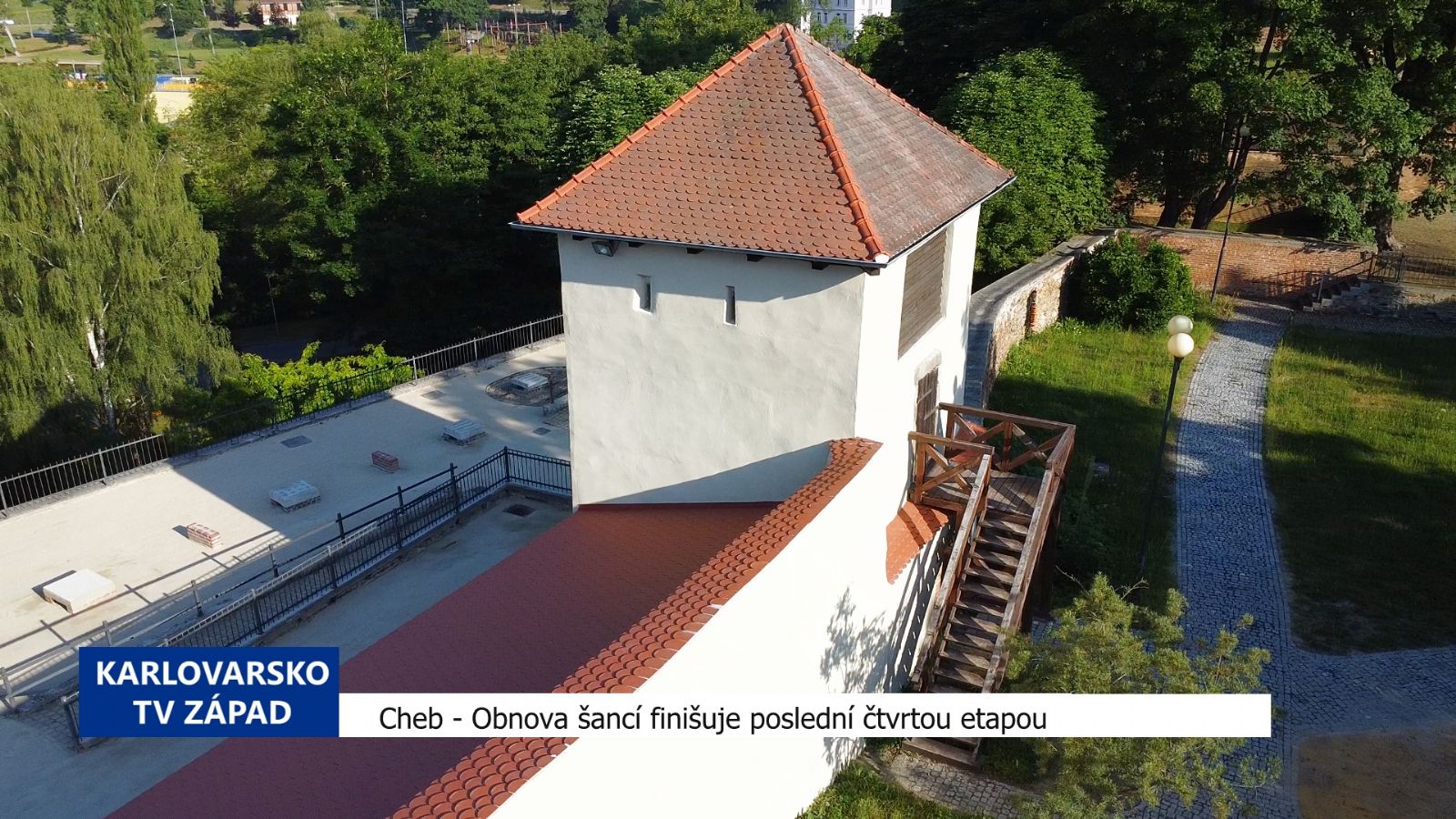 Cheb: Obnova šancí finišuje poslední čtvrtou etapou (TV Západ)