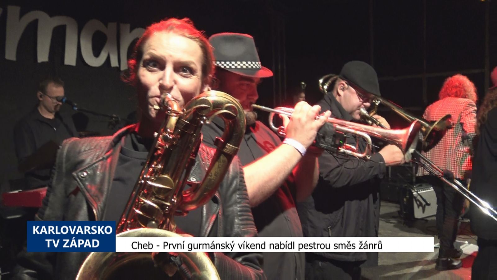Cheb: První gurmánský víkend nabídl pestrou směr žánrů (TV Západ)