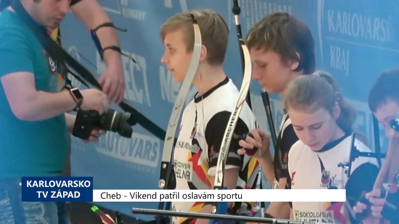 Cheb: Víkend patřil oslavám sportu (TV Západ)
