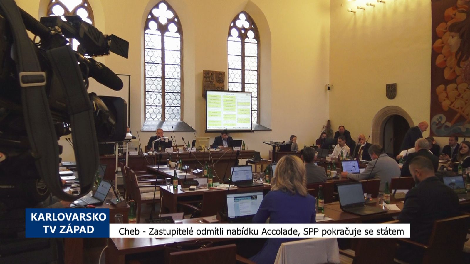Cheb: Zastupitelé odmítli nabídku Accolade, SPP pokračuje se státem (TV Západ)